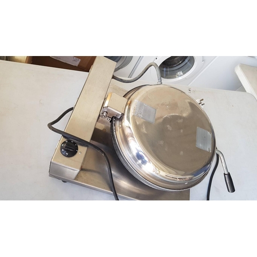 690 - Stainless Steel Commercial Crepe Maker, (Approx. Ø: 40cm), Untested