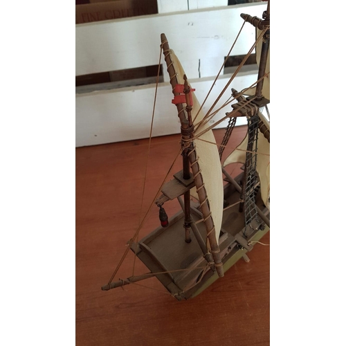 711 - Ship Model, Build by Hobbyist, Probably Spanish Armada Kickstarter, (Approx. 53 x 37cm)