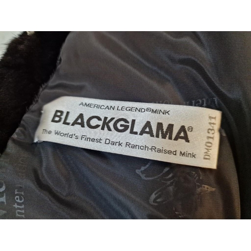 243 - Black Mink Jacket; Manzari International, American Legend Mink 'Blackglama' Jacket, with Silk Lining... 