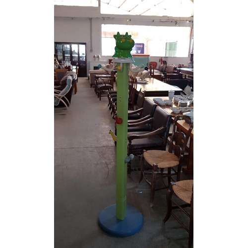 151 - Cute 'Hippo' Themed Floor Standing Children's Clothes / Hat Stand