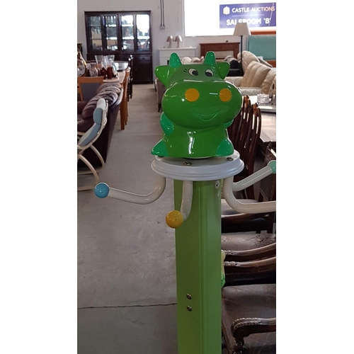 151 - Cute 'Hippo' Themed Floor Standing Children's Clothes / Hat Stand