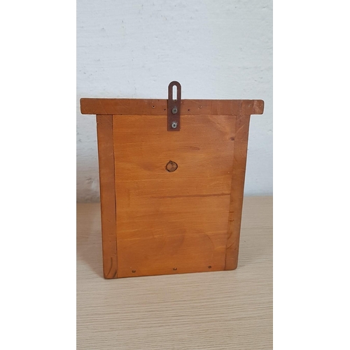 579 - Solid Wood Nesting Box for Birds, (Approx. 24 x 19 x 22cm)