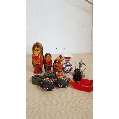 580 - Collection of Assorted Souvenirs from Around the World, (11)