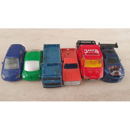 97 - Collection of 12 x Vintage Model Cars; Hot Wheels, Matchbox, Oxford Die Cast, etc, (12)