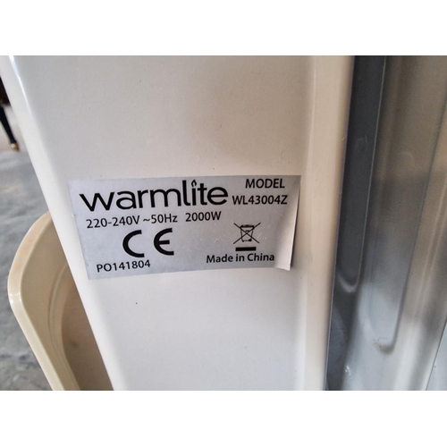 99 - 'Warmlite' Electric Oil Filled Radiator (Model: WL43004Z), Together with Ironing Board, * Basic Test... 