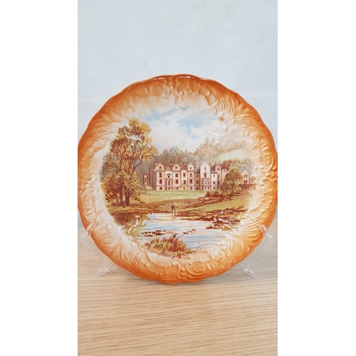 561 - Vintage Ceramic 'Cottage Scene' Plate, Hungerford Arcade 'The Ceramic Art Co Ltd', (Approx. Ø: 19.5c... 