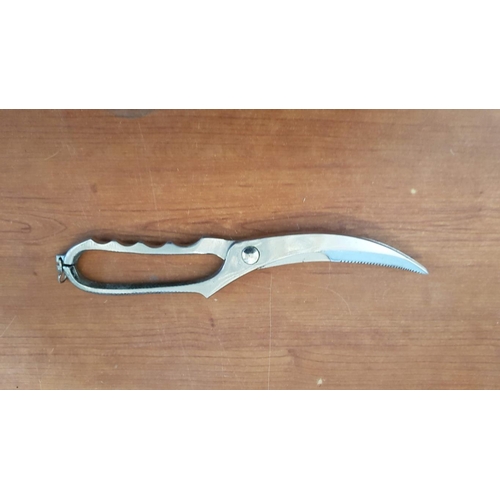 569 - Stainless Steel Poultry Shears, in Original Box