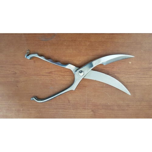 569 - Stainless Steel Poultry Shears, in Original Box