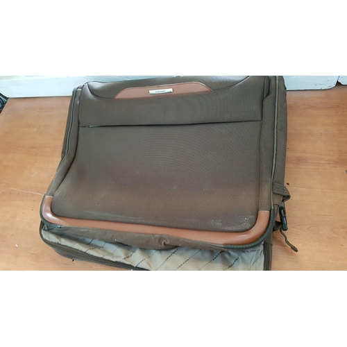 95A - Travel Set; 'Faraway' Garment Bag and 'Travel Vision' Large Travel Bag, (2)