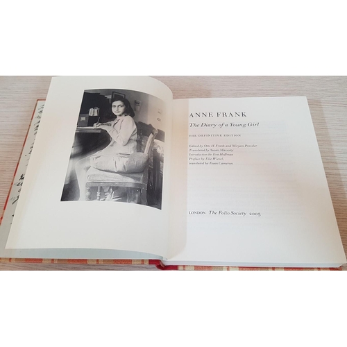 45 - Folio Society 'The Diary of a Young Girl' by Ann Frank, The Definitive Edition, London, 2005