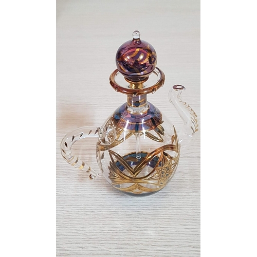 48 - Middle Eastern Style Collection of Hand Blown Decorative Glass Ornaments (9 x 18cm)