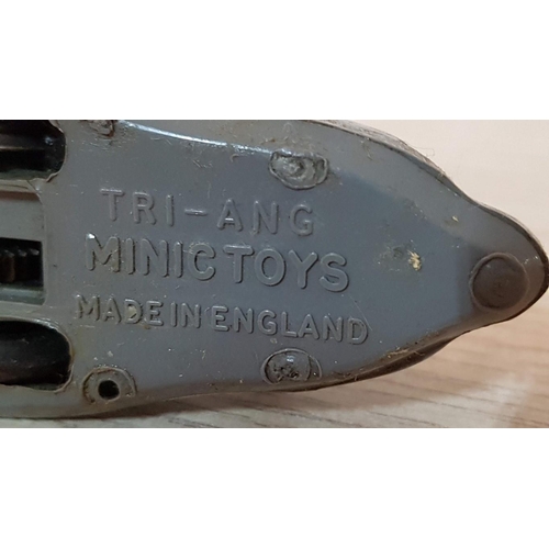 82 - Tri-ang Mouse. Minic clockwork mouse with key with original box. Mid 1950’s working when listed