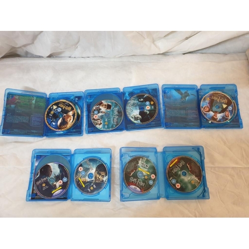 111 - Full Set of Happy Potter Blue-Ray DVDs; Films 1-7, All Complete Sets