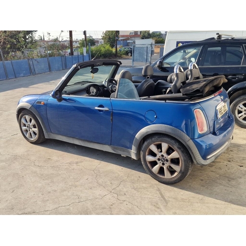 102A - Mini Cooper Convertible, (2006), Automatic 1.6L Petrol, 170,000 Miles, Metallic Blue with Electric B... 