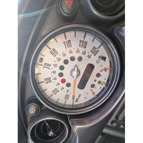 102A - Mini Cooper Convertible, (2006), Automatic 1.6L Petrol, 170,000 Miles, Metallic Blue with Electric B... 