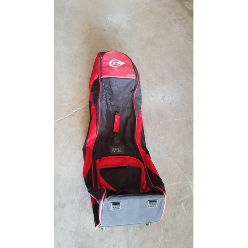 692 - Dunlop Red & Black Colour Large Golf Cart Bag