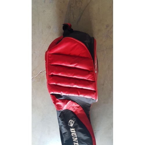 692 - Dunlop Red & Black Colour Large Golf Cart Bag