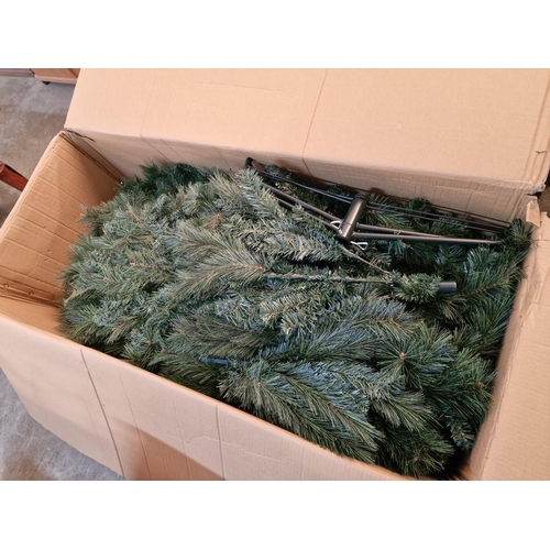 6 - Bellagio Home & Garden 'Asak' 9' Christmas Tree, Green Colour with Stand, * Unused in Box *