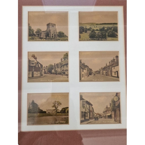 285 - Framed Water Colour Painting of Rural Buildings, Signed 'L Twort', Together with Framed Set of 6 x V... 