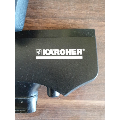 222 - Karcher cordless window cleaner and attatchments. Looks unused, basic test and working