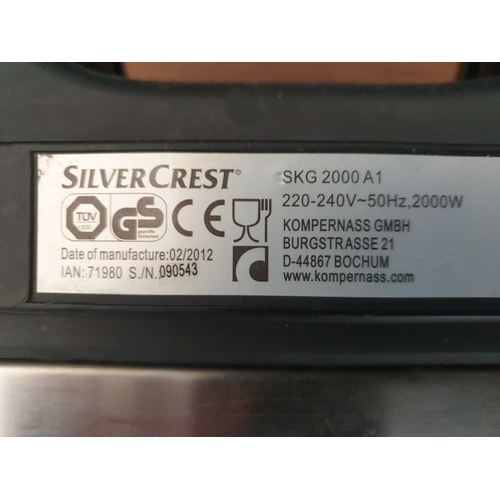 82 - Silvercrest electric grill (basic test and working)