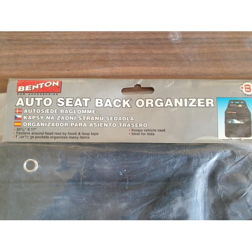 89 - Benton seat back organizer for cars (unused)