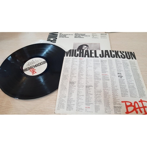 132 - Rare Vinyl Records; Top Gun, Michael Jackson Bad, Roxette Look Sharp, Lambada,