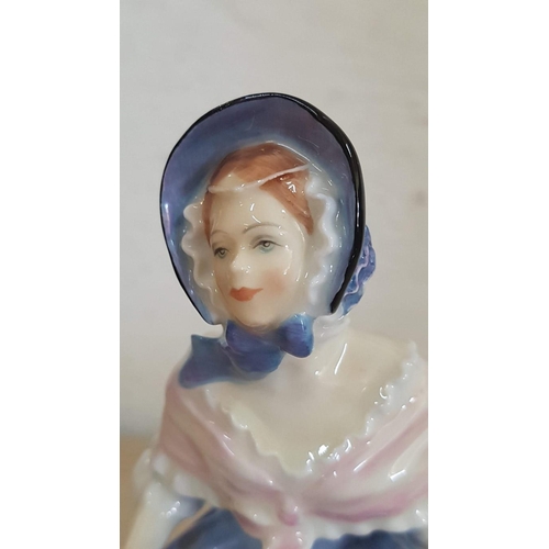 185 - Royal Doulton Porcelain Figurine, 'Alice', (HN3368, 1990), (Approx. H: 21cm)