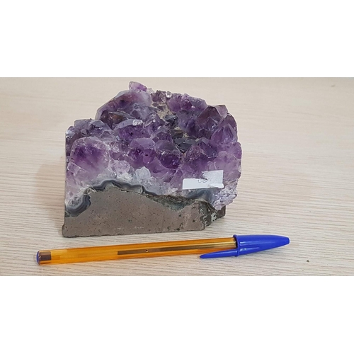 190 - Collection of 5 x Large Pcs of Amethyst Quartz Crystals, (Approx. 13-15cm each, 750g - 1.4kg Weight ... 