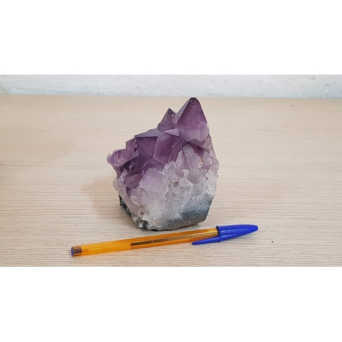 190 - Collection of 5 x Large Pcs of Amethyst Quartz Crystals, (Approx. 13-15cm each, 750g - 1.4kg Weight ... 