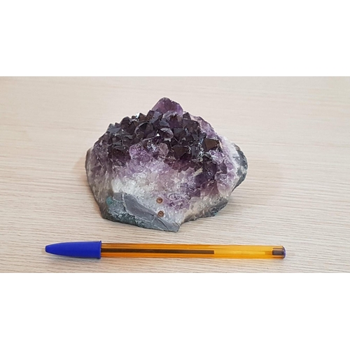 190 - Collection of 5 x Large Pcs of Amethyst Quartz Crystals, (Approx. 13-15cm each, 750g - 1.4kg Weight ... 