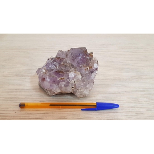 191 - Collection of Amethyst Quartz Crystals, (Approx. 2 x Pcs 450g, and 3 x Pcs 630g, Ranging from 6cm-10... 