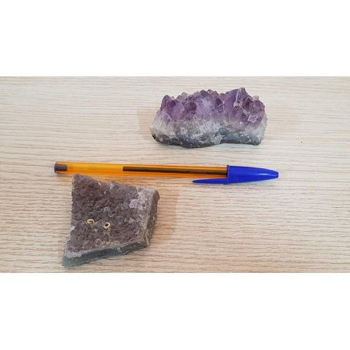 193 - Collection of Small Gemstone Crystals and Amethyst Quartz, (Approx. Ranging from 85g to 235g, 1.5cm ... 