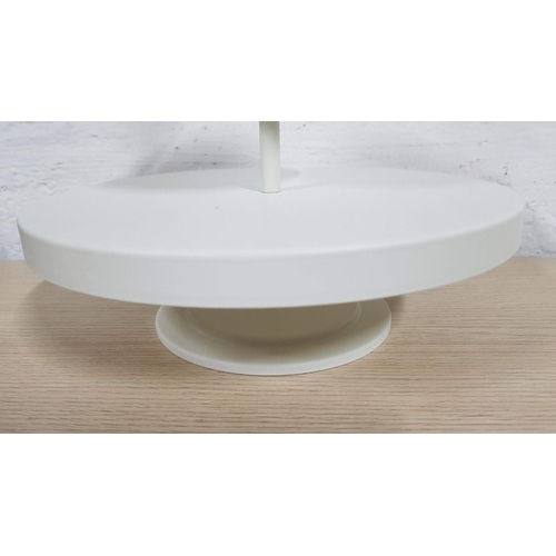 249 - IKEA 'Vinterfint' White Metal Cake Stand, (Approx. Ø: 33cm)