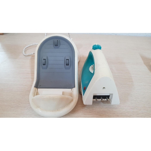 251 - Vax Steam Travel Iron, (Model: 1-2-29-03-005), with Cover and 'Huayu' Steam Iron, (Model: YPF-3002A,... 