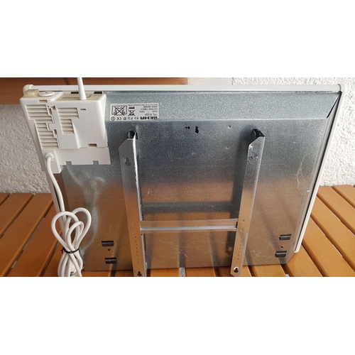 326 - Beha Wall Panel Electronic Thermostat Heater, IPX4, Type P6 600W, (Approx. 55 x 41.5cm), (untested)