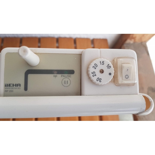 327 - Beha Wall Panel Electronic Thermostat Heater, IPX4, Type P15 1500W, (Approx. 116 x 41cm), * Basic Te... 