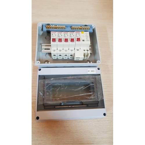 370 - 240v 4-Way Fuse Box, (Unused)