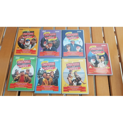 382 - Collection of Classic English Series of DVD; Only Fools and Horses (7), and Eddie Stobart (4),