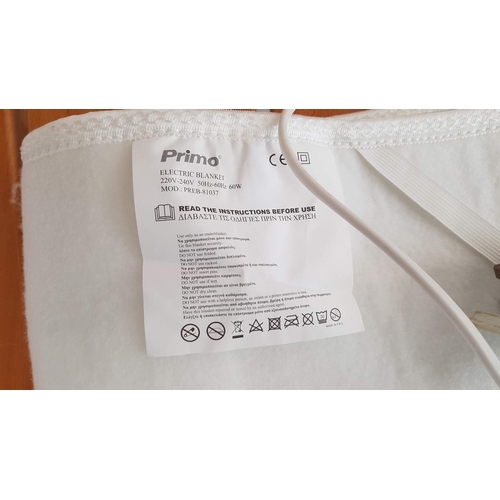 383 - 2 x Single Size Electric Blankets, * Basic Test and Working * (2)