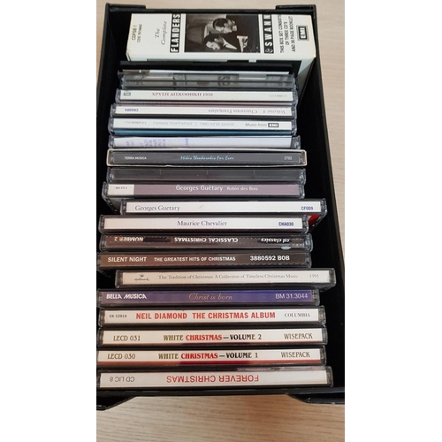 390 - Large Collection of Assorted CD's, Various Styles of Music, Including Christmas, (Approx. 70pcs)