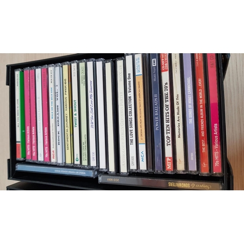 390 - Large Collection of Assorted CD's, Various Styles of Music, Including Christmas, (Approx. 70pcs)