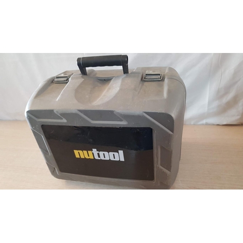 43 - ‘Nutool’ - NXPC – 1300 – 185 mm electric circular saw in box with instructions and  sawing guide .  ... 