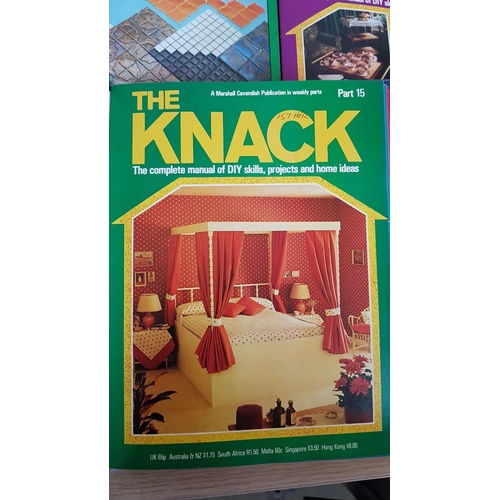 45 - Vintage Magazine 'The Knack'; The Complete Manual of DIY Skills, Projects and Home Ideas, 7 x Volume... 