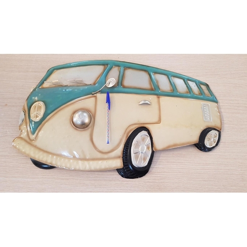 46 - Pressed metal wall art – VW Camper van 59cm x 37