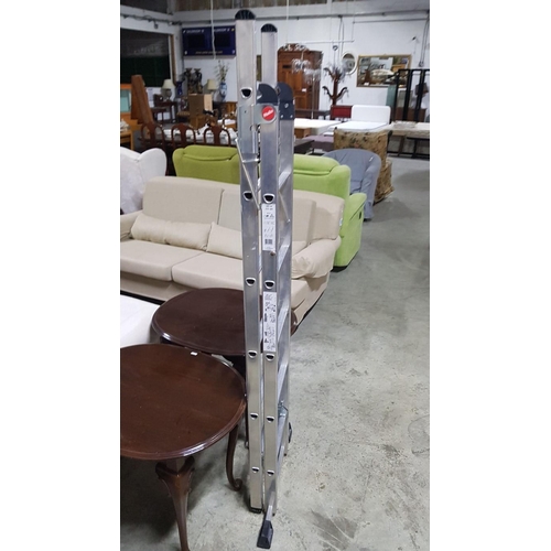 351 - 'Hailo' Aluminium 5-Step Folding Step Ladder