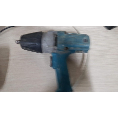 354 - Collection of Assorted Tools; Makita DHR202 18v Impact Drill, Makita 9557NBR Angle Grinder, Makita 6... 