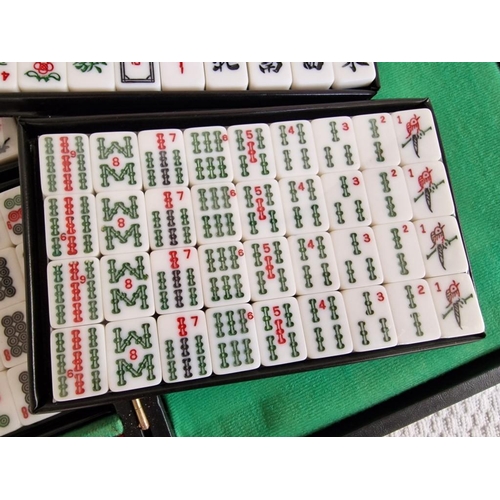 35 - Cased Mahjong Set, * Looks Unused *