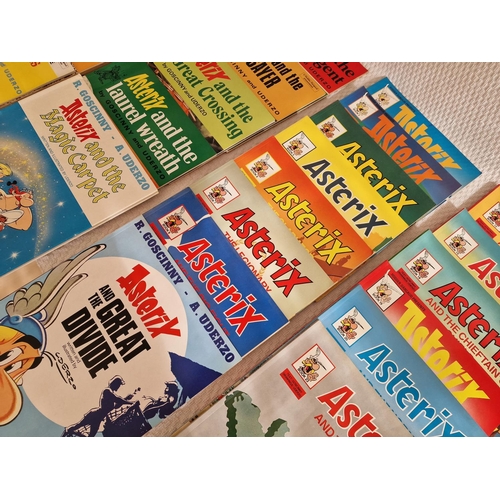 92 - Large Collection of Vintage 'Asterix' Comic Books, Circa 1980's, Approx. 29 Pcs, See Multiple Catalo... 