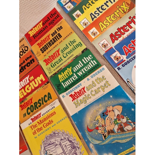 92 - Large Collection of Vintage 'Asterix' Comic Books, Circa 1980's, Approx. 29 Pcs, See Multiple Catalo... 